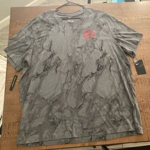 NWT Nike AOP Marble Basketball Tee